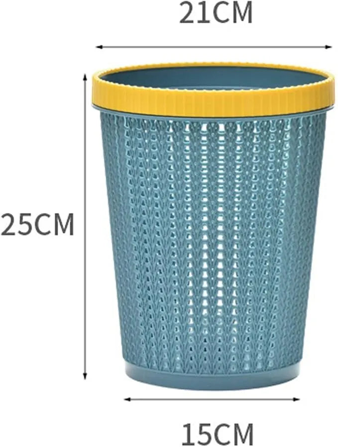 🌿【Light luxury Nordic style round hollow wastebasket】🌿