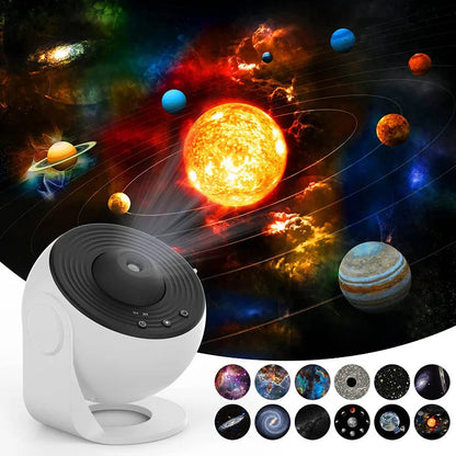 🌌“Turn Any Room Into a Starry Night ✨”--Galaxy Star Projector Lamp