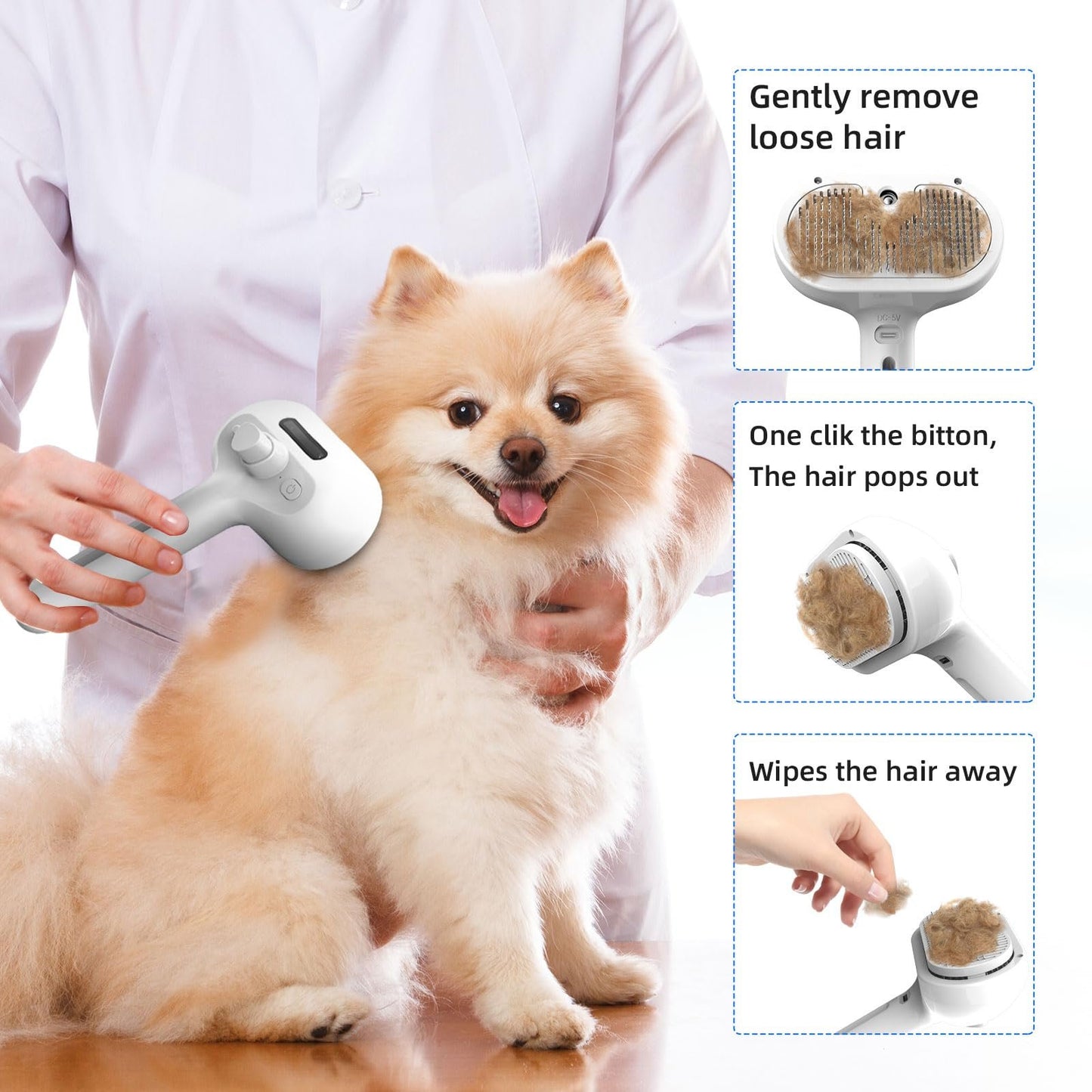 🔥Pet Spray Hair Removal Comb🐶