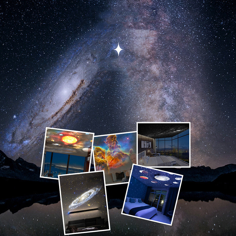 🌌“Turn Any Room Into a Starry Night ✨”--Galaxy Star Projector Lamp