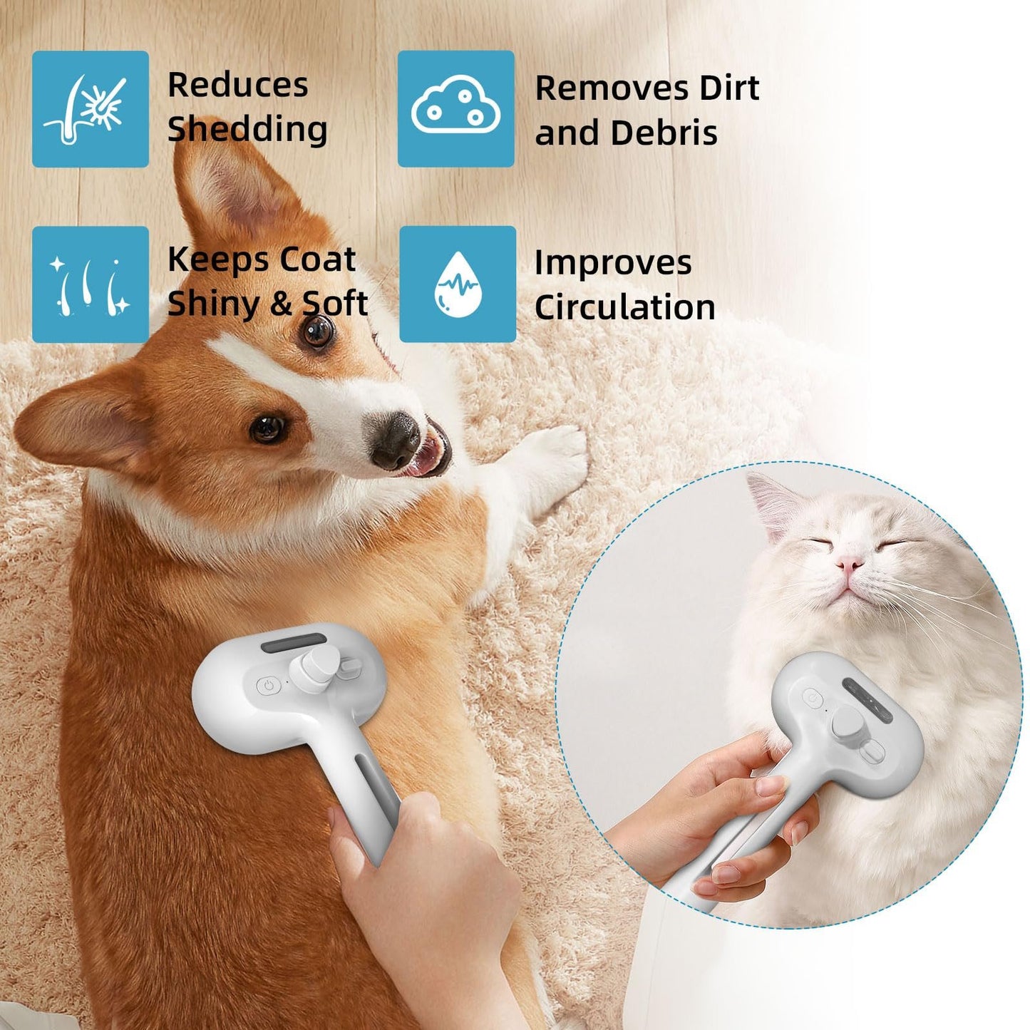 🔥Pet Spray Hair Removal Comb🐶