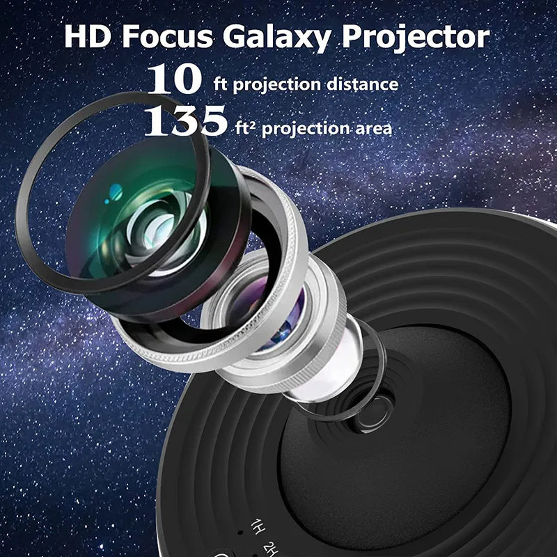 🌌“Turn Any Room Into a Starry Night ✨”--Galaxy Star Projector Lamp