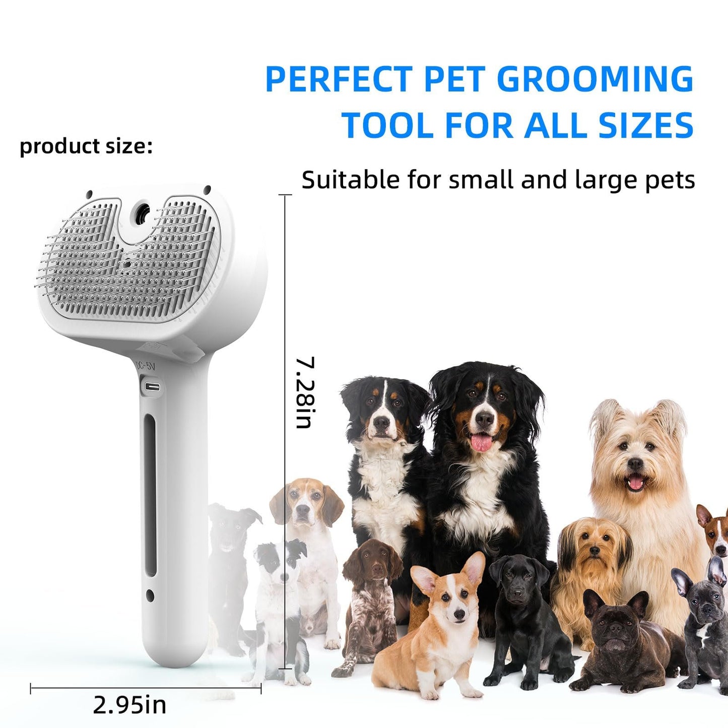 🔥Pet Spray Hair Removal Comb🐶